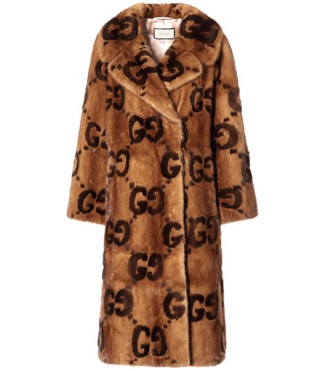 gucci mink coat